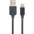 I4321 USB A вилка - Lightning вилка, 2A, черный, длина 2 м., TWO I4321 USB A вилка - Lightning вилка, 2A, черный, длина 2 м., TWO