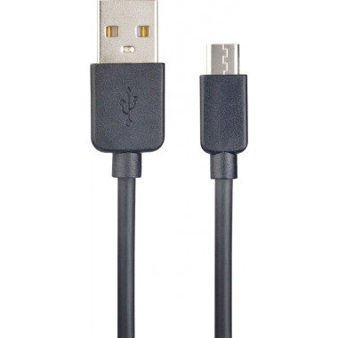 U4010 USB A вилка - Micro USB вилка, 2A, черный, длина 2 м., Micro TWO U4010 USB A вилка - Micro USB вилка, 2A, черный, длина 2 м., Micro TWO