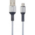 U4809 USB A вилка - Micro USB вилка, 2A, серый, длина 2 м., Micro Premium U4809 USB A вилка - Micro USB вилка, 2A, серый, длина 2 м., Micro Premium
