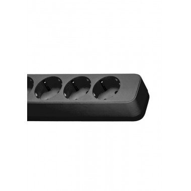 POWER STREAM, 2500W, 1,5м, 6 розеток, чёрный POWER STREAM, 2500W, 1,5м, 6 розеток, чёрный