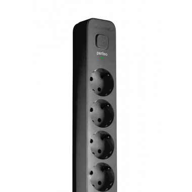 POWER STREAM, 2500W, 1,5м, 6 розеток, чёрный POWER STREAM, 2500W, 1,5м, 6 розеток, чёрный