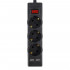 POWER-S, 2500 Вт, 1,8м, 3 розетки 10А, 2USB, двойная защита, черный POWER-S, 2500 Вт, 1,8м, 3 розетки 10А, 2USB, двойная защита, черный