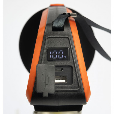 Grit ручной прожектор, 400+300LM, 7 режимов, встроенный аккумулятор, зарядка USB, индикатор заряда аккумулятора Grit ручной прожектор, 400+300LM, 7 режимов, встроенный аккумулятор, зарядка USB, индикатор заряда аккумулятора