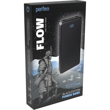 FLOW 10000mah In Type-C/Micro usb/Out Type-C 2.1А USB 2.1A/ Black FLOW 10000mah In Type-C/Micro usb/Out Type-C 2.1А USB 2.1A/ Black