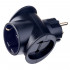 "RU POWER'' 3 гнезда, 16А, 1гн/з, 2гн/бз черный (3T1) "RU POWER'' 3 гнезда, 16А, 1гн/з, 2гн/бз черный (3T1)