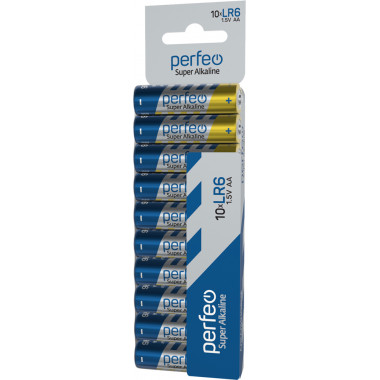 Perfeo LR6/10SHRINK CARD Super Alkaline Perfeo LR6/10SHRINK CARD Super Alkaline