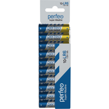 Perfeo LR6/10SHRINK CARD Super Alkaline Perfeo LR6/10SHRINK CARD Super Alkaline