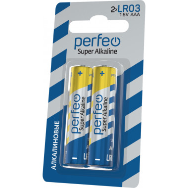 Perfeo LR03/2BL mini Super Alkaline Perfeo LR03/2BL mini Super Alkaline