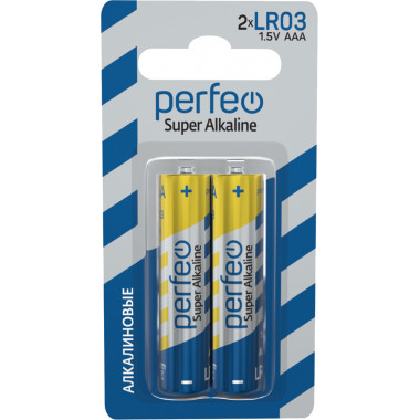 Perfeo LR03/2BL mini Super Alkaline Perfeo LR03/2BL mini Super Alkaline