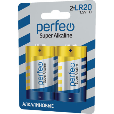 Perfeo LR20/2BL Super Alkaline Perfeo LR20/2BL Super Alkaline