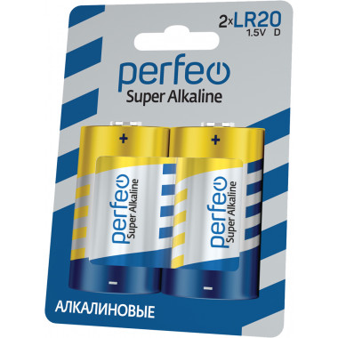 Perfeo LR20/2BL Super Alkaline Perfeo LR20/2BL Super Alkaline