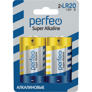 Perfeo LR20/2BL Super Alkaline Perfeo LR20/2BL Super Alkaline