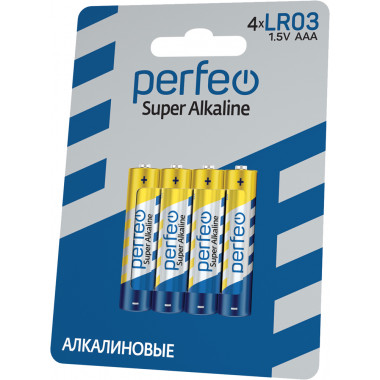 Perfeo LR03/4BL Super Alkaline Perfeo LR03/4BL Super Alkaline