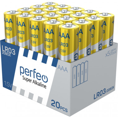 Perfeo LR03/20BOX Super Alkaline Perfeo LR03/20BOX Super Alkaline