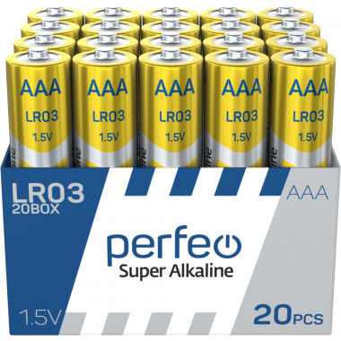 Perfeo LR03/20BOX Super Alkaline Perfeo LR03/20BOX Super Alkaline