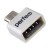 PF-VI-O010 White adapter USB на micro USB c OTG (PF_B4997)