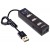 USB-HUB 4 Port чёрный (PF_D0798)