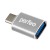 PF-VI-O009 Silver adapter USB на Type-C c OTG, 3.0 (PF_E1679)