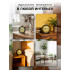 PF-TC-033, винтажные, круглые, арабский циферблат, коричневый PF-TC-033, винтажные, круглые, арабский циферблат, коричневый