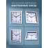 PF-WC-005, квадратные 22*22 см, белый корпус / белый циферблат PF-WC-005, квадратные 22*22 см, белый корпус / белый циферблат