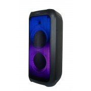 «Power Box 80 Flame II» BT, EQ, USB, microSD, AUX, FM, MIC, GT, TWS, LED, ПДУ, 2 б/п микрофона (PF_D0047)