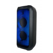«Power Box 80 Flame II» BT, EQ, USB, microSD, AUX, FM, MIC, GT, TWS, LED, ПДУ, 2 б/п микрофона (PF_D0047)