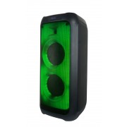 «Power Box 80 Flame II» BT, EQ, USB, microSD, AUX, FM, MIC, GT, TWS, LED, ПДУ, 2 б/п микрофона (PF_D0047)