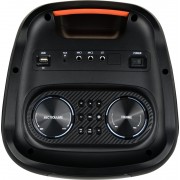 «Power Box 80 Flame II» BT, EQ, USB, microSD, AUX, FM, MIC, GT, TWS, LED, ПДУ, 2 б/п микрофона (PF_D0047)