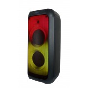 «Power Box 80 Flame II» BT, EQ, USB, microSD, AUX, FM, MIC, GT, TWS, LED, ПДУ, 2 б/п микрофона (PF_D0047)