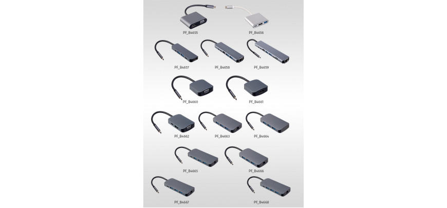 Док-станции Perfeo USB Type-C
