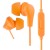 Perfeo наушники внутриканальные c микрофоном «ALPHA» оранжевые (PF_A4936)