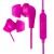 Perfeo наушники внутриканальные c микрофоном «ALPHA» розовые (PF_A4937)