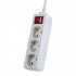 POWERMATE с кнопкой POWERMATE 1,8м, 3 розетки, белый PF-PM-3/1,8-W POWERMATE с кнопкой POWERMATE 1,8м, 3 розетки, белый PF-PM-3/1,8-W