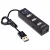 USB-HUB 4 Port чёрный (PF_D0798)